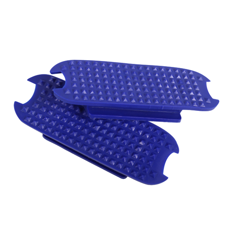 QHP Stirrup Treads - Cobalt Blue